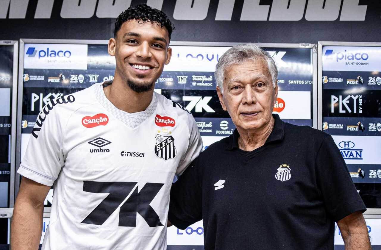 Imagem da noticia Victor Hugo é apresentado e revela fator Neymar para decidir pelo Santos