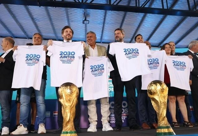 Imagem da noticia Argentina, Chile, Paraguai e Uruguai formalizam candidatura para Copa de 2030