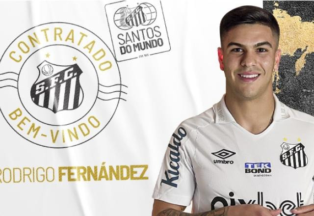 Imagem da noticia Santos anuncia contratação do meia uruguaio Rodrigo Fernández