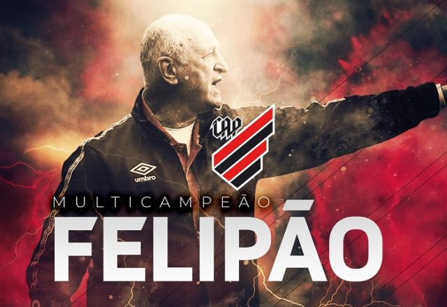 Imagem da noticia Athletico-PR anuncia a contratação do técnico Felipão