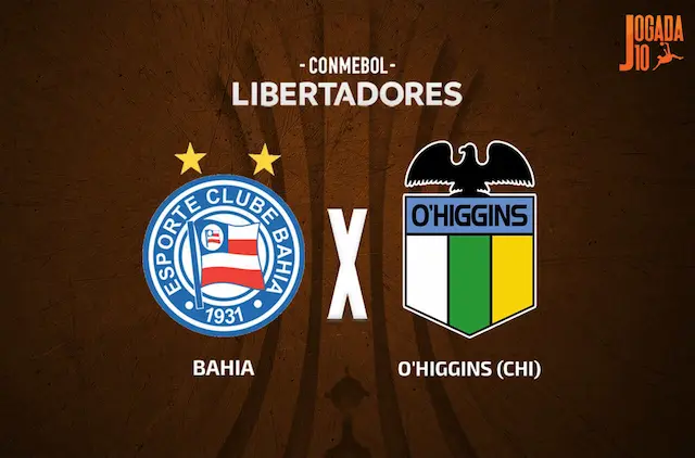 Bahia x O'Higgins: onde assistir, escalações e arbitragem Bahia x O'Higgins: onde assistir, escalações e arbitragem