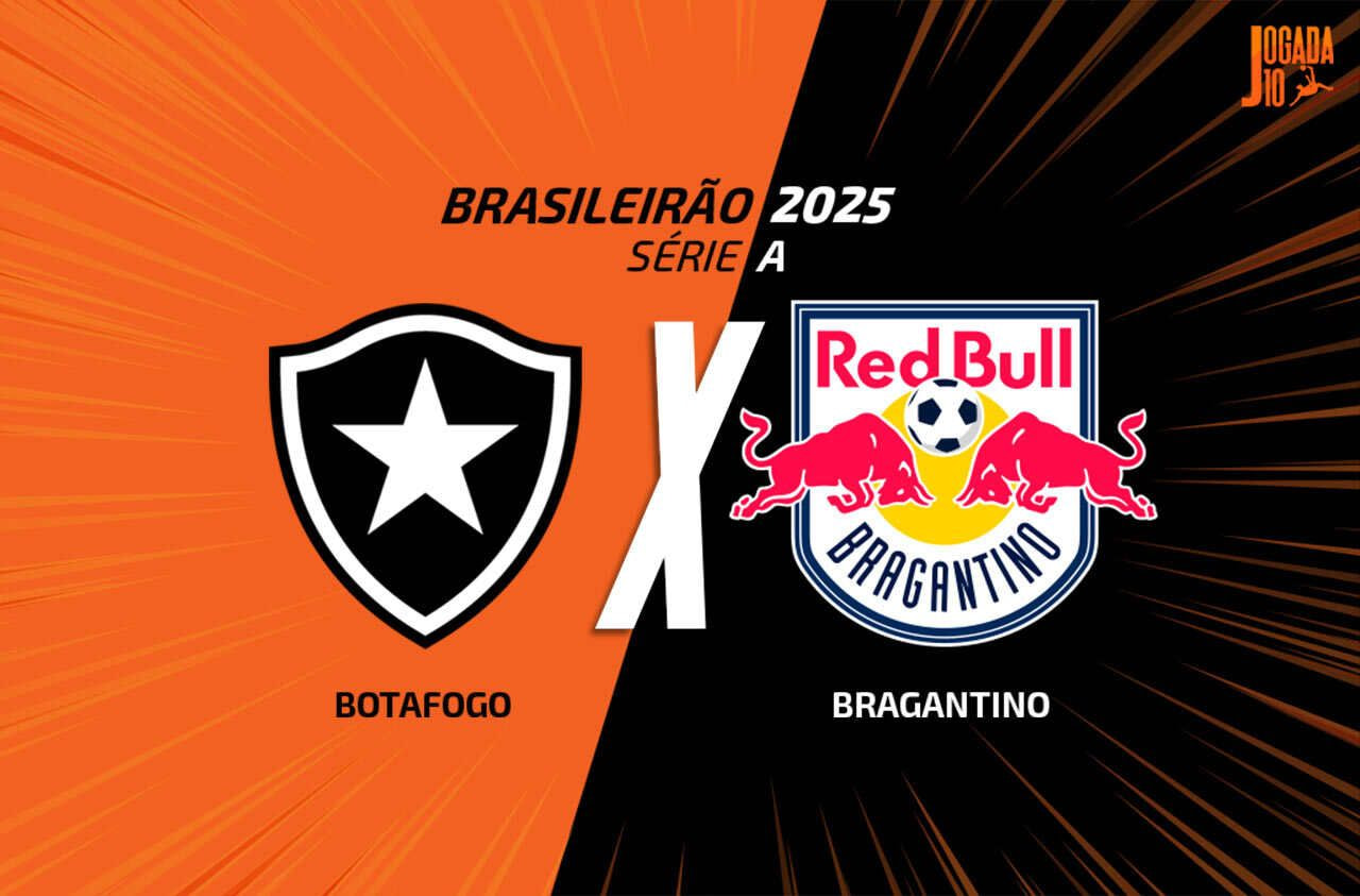 Imagem da noticia Botafogo x Bragantino: onde assistir, escalações e arbitragem