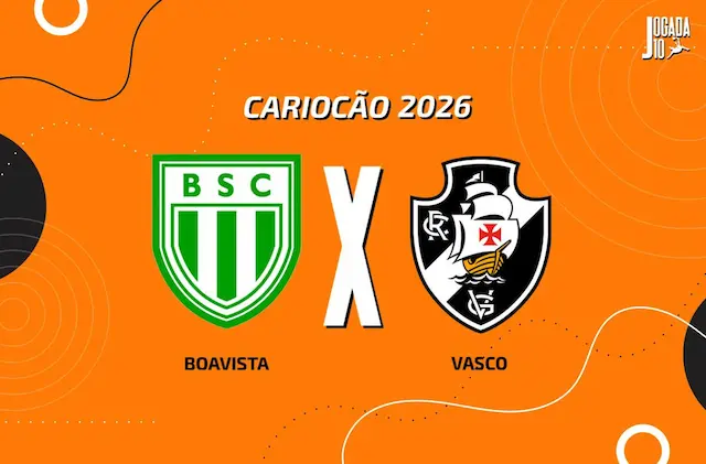Boavista x Vasco: onde assistir, escalações e arbitragem Boavista x Vasco: onde assistir, escalações e arbitragem