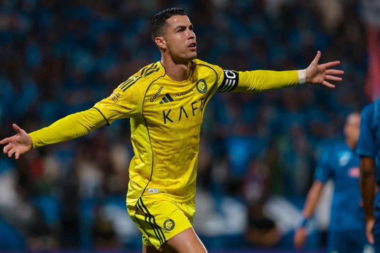 Imagem da noticia Cristiano Ronaldo volta da greve e marca seu gol 962 na vitória do Al-Nassr