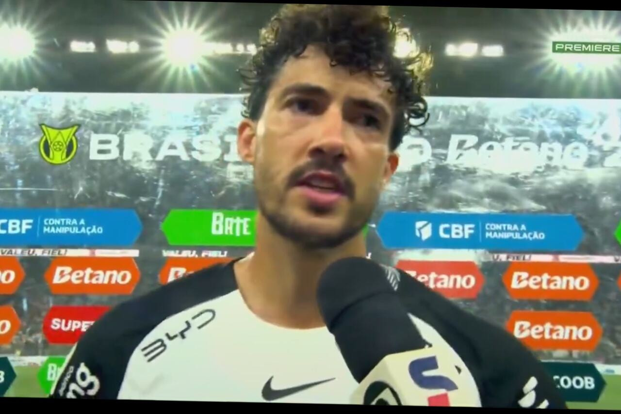 Imagem da noticia Gustavo Henrique celebra vitória e destaca postura do Corinthians: "Time experiente"