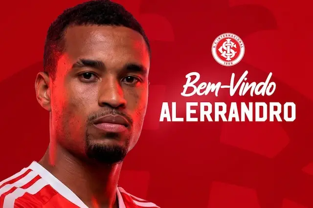 Inter anuncia a contratação do centroavante Alerrandro Inter anuncia a contratação do centroavante Alerrandro