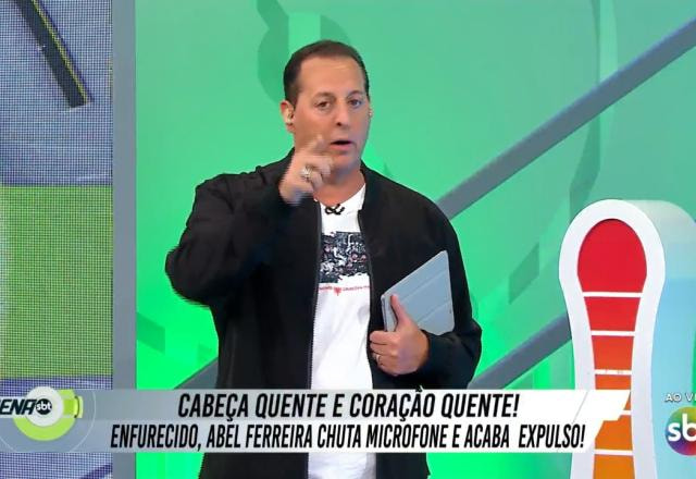 Imagem da noticia Benja: "É nítido que há uma perseguição ao Abel Ferreira no futebol brasileiro"