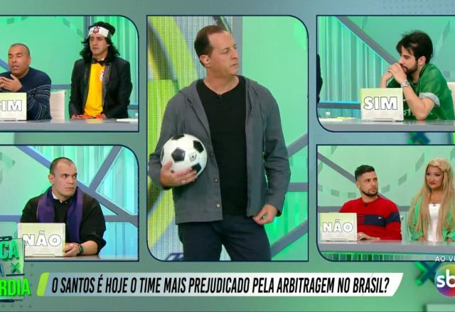 Imagem da noticia Benja: "O Santos vem sendo extremamente prejudicado no Brasileirão"