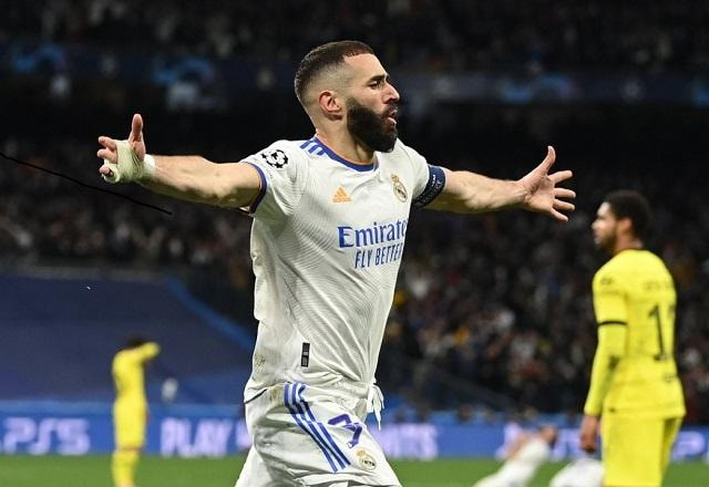 Imagem da noticia Artilharia: Benzema fica a um gol de Lewandowski, mas segue vivo na Champions