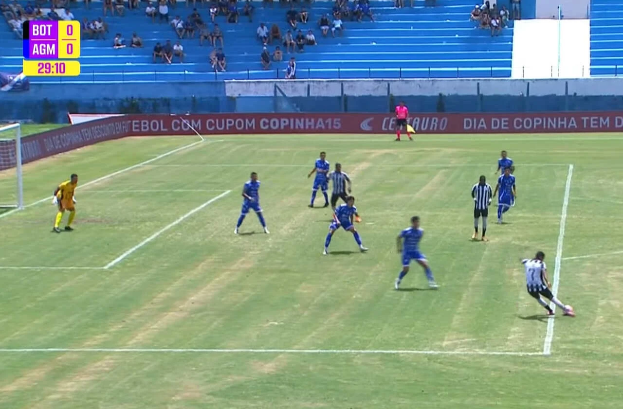 Imagem da noticia Botafogo vence no seu jogo de estreia na Copinha SP