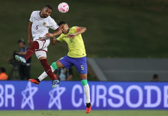 Imagem da noticia Brasil toma golaço e fica no empate com a Venezuela