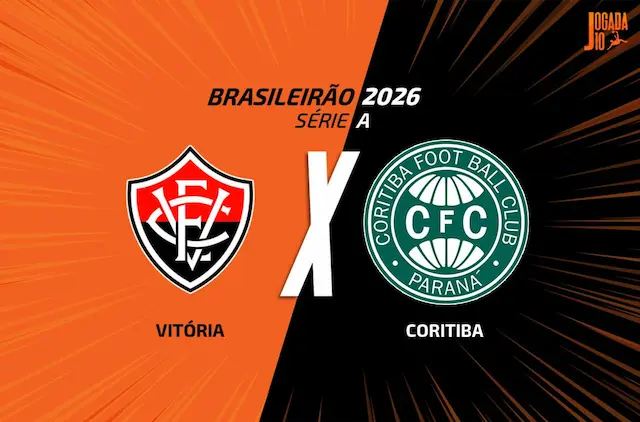 Vitória x Coritiba: onde assistir, escalações e arbitragem Vitória x Coritiba: onde assistir, escalações e arbitragem