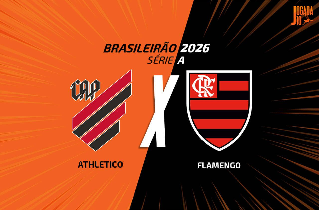 Imagem da noticia Athletico x Flamengo: onde assistir, escalações e arbitragem