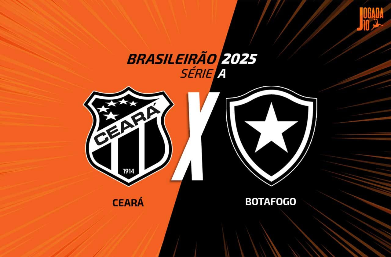 Imagem da noticia Ceará x Botafogo: onde assistir, escalações e arbitragem