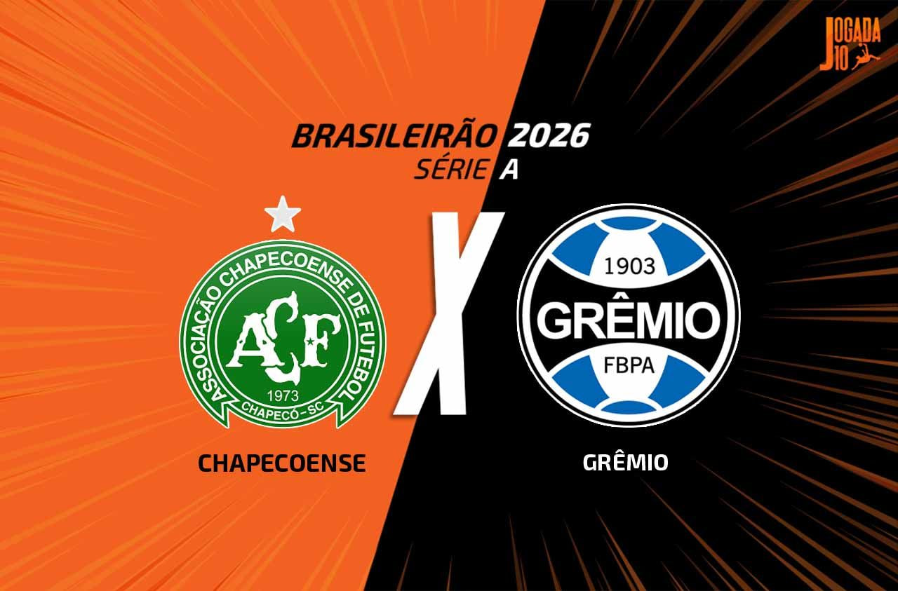 Imagem da noticia Chapecoense x Grêmio: onde assistir, escalações e arbitragem
