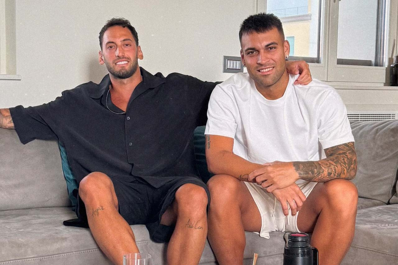 Imagem da noticia Lautaro e Çalhanoglu fazem as pazes e meia deve seguir na Inter de Milão