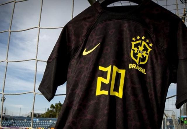 Imagem da noticia Brasil usará uniforme preto pela primeira vez na história em ato contra racismo