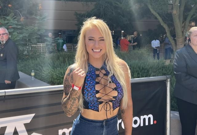 Imagem da noticia Campeã mundial de boxe é filmada nua por drone dentro de casa e presta queixa