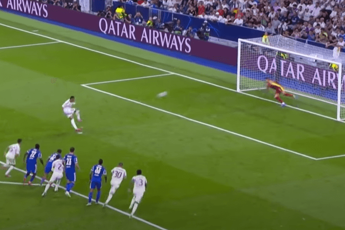 Imagem da noticia Real Madrid empata o placar com gol de pênalti