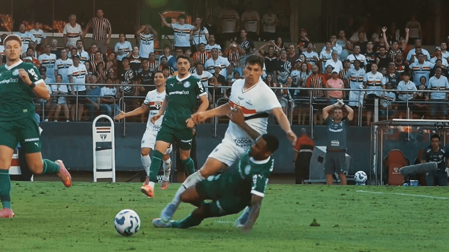 Imagem da noticia CBF divulga áudios do VAR de São Paulo x Palmeiras: "Escorregão acidental"
