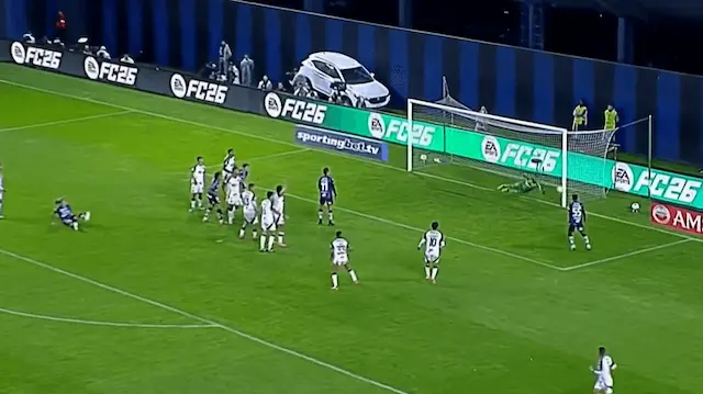 Everson faz boa defesa e evita o segundo gol do Del Valle  Everson faz boa defesa e evita o segundo gol do Del Valle
