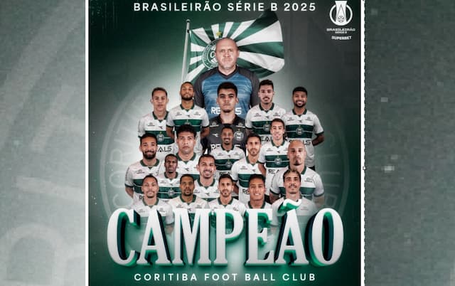Coritiba é o campeão da Serie B do Brasileirão Coritiba é o campeão da Serie B do Brasileirão