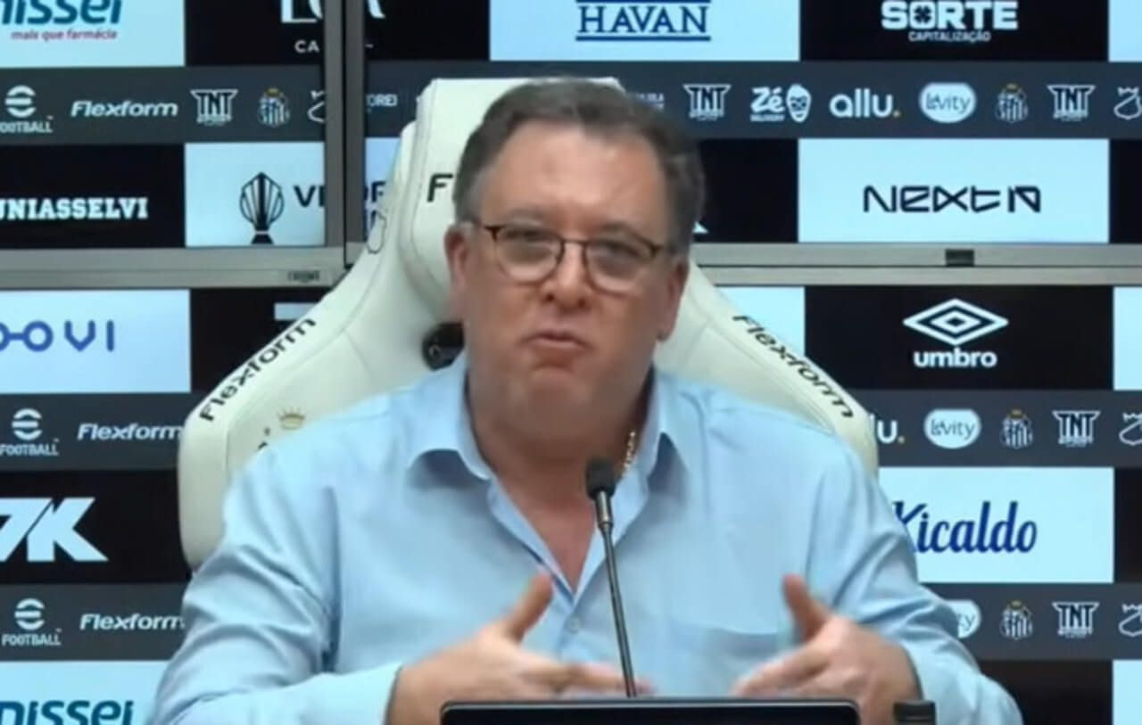 Imagem da noticia Marcelo Teixeira traça planos para o Santos em 2026: "Queremos Neymar"