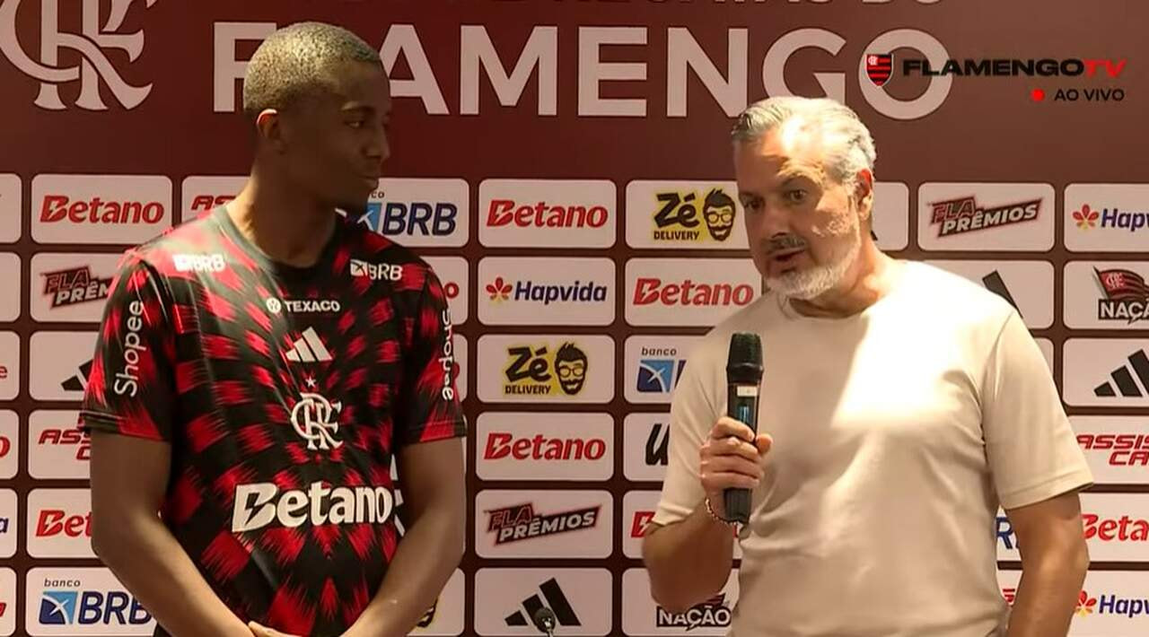 Imagem da noticia Apresentado no Flamengo, Andrew diz que "a ficha ainda não caiu"
