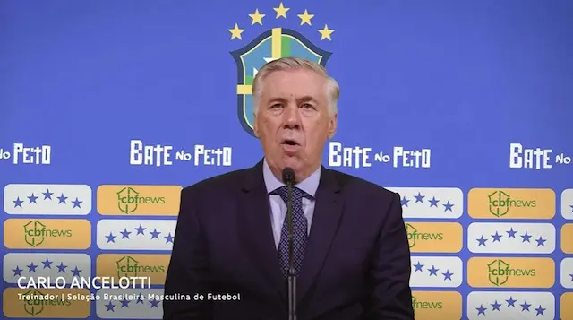 Ancelotti reafirma que convocação da seleção não está fechada Ancelotti reafirma que convocação da seleção não está fechada