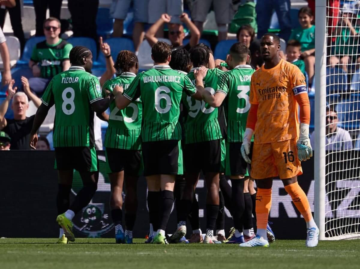 Imagem da noticia Milan perde para o Sassuolo e dá adeus de vez ao título italiano