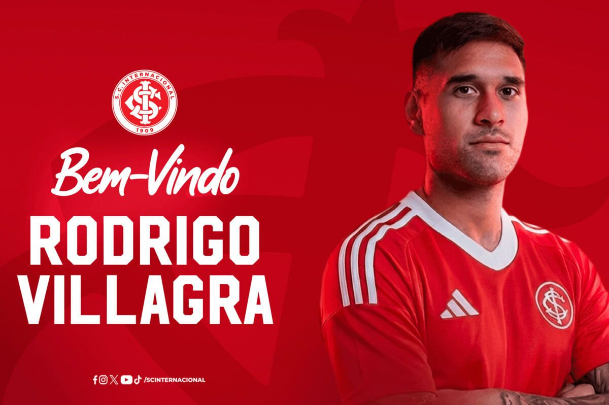 Imagem da noticia Internacional anuncia a contratação de Rodrigo Villagra