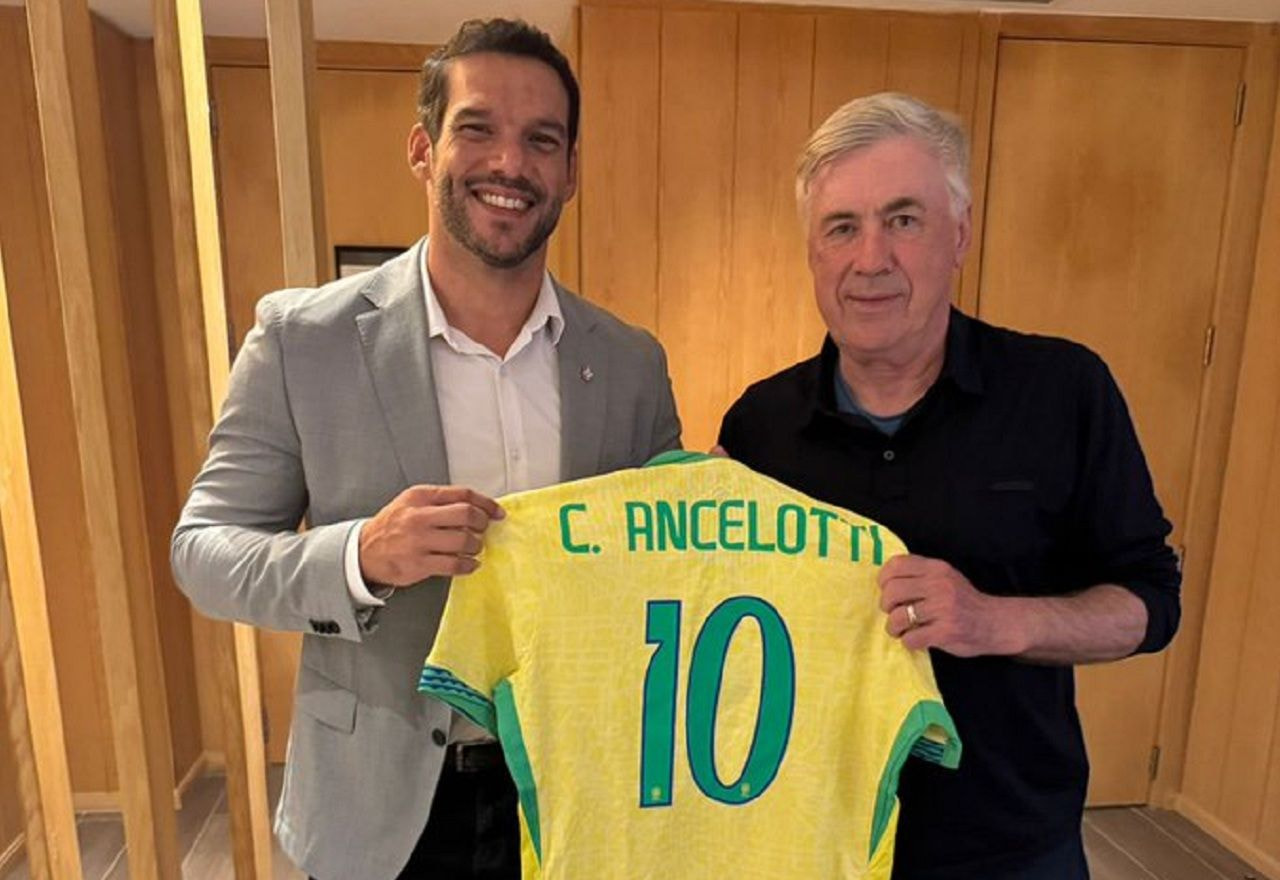 Imagem da noticia "Começa a era Ancelotti": imprensa internacional repercute Ancelotti na seleção brasileira