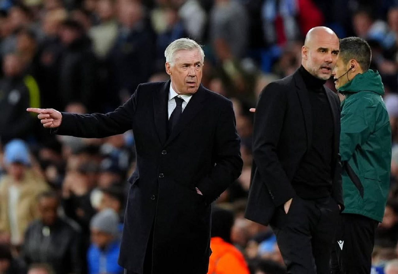 Imagem da noticia Guardiola comenta ida de Ancelotti ao Brasil e brinca com histórico de derrotas