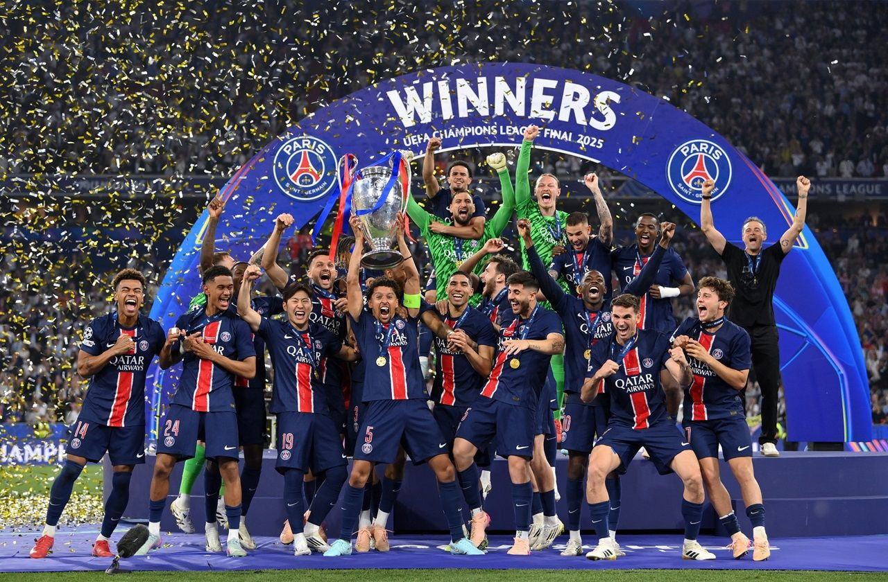 Imagem da noticia PSG aplica maior goleada da história de uma final de Champions League; confira placares mais elásticos