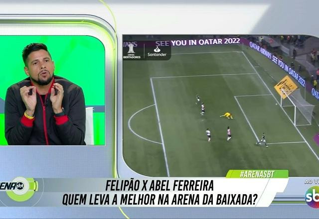Imagem da noticia Cicinho: "Acho que o Athletico-PR vai surpreender o Palmeiras"