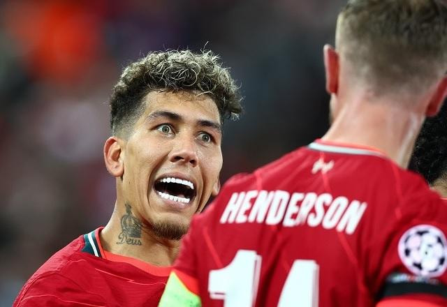 Imagem da noticia Firmino marca duas vezes, e Liverpool avança à semifinal da Champions