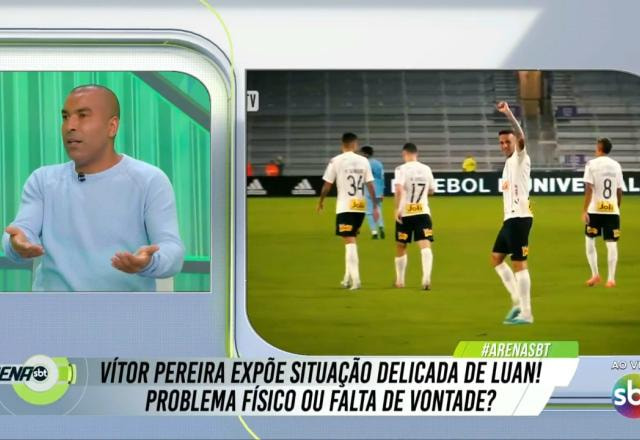 Imagem da noticia Sheik informa: "O Luan se entregou no Corinthians"