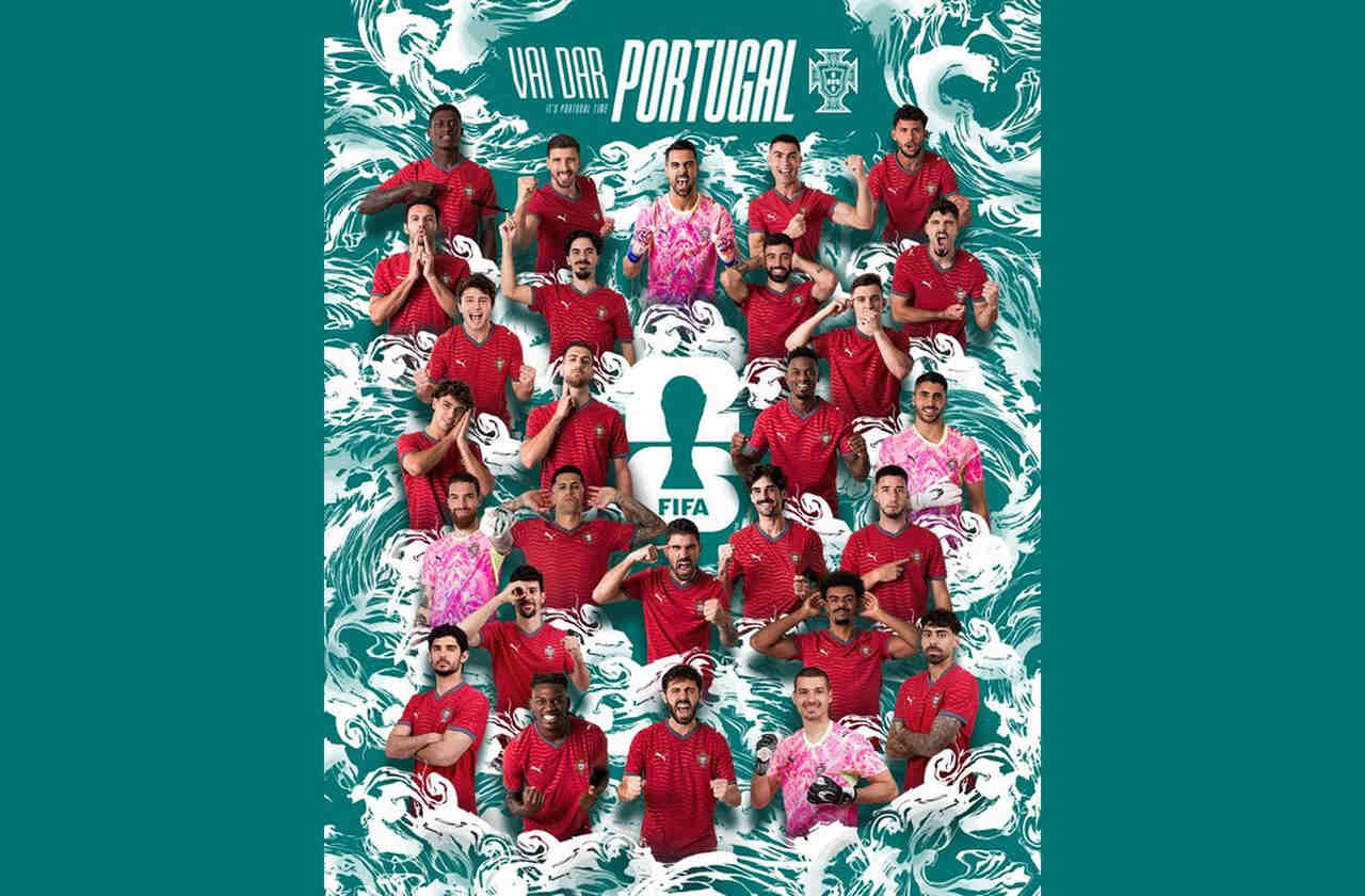 Imagem da noticia Com CR7, Portugal divulga convocados para a Copa do Mundo de 2026