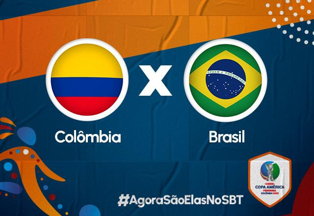 Imagem da noticia SBT transmite Colômbia x Brasil pela final da Copa América Feminina