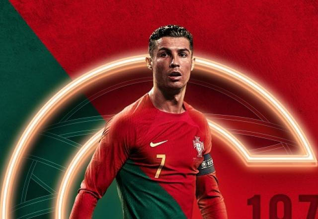 Imagem da noticia Cristiano Ronaldo se isola como atleta com mais jogos por seleções