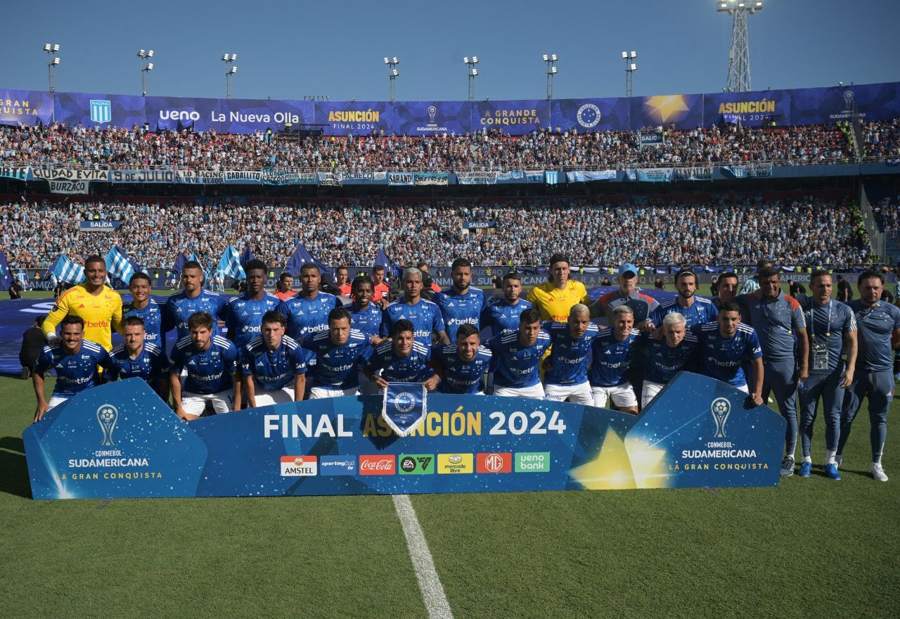 Imagem da noticia Mesmo com vice, Cruzeiro garante quase R$ 30 milhões na Sul-Americana