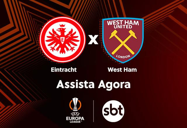 Imagem da noticia Ao vivo: assista Eintracht Frankfurt x West Ham pela Europa League