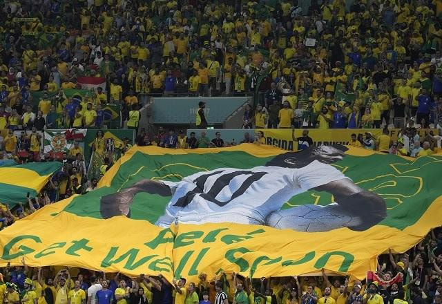Imagem da noticia Em tratamento, Pelé agradece apoio de fãs e diz: "Estou forte"
