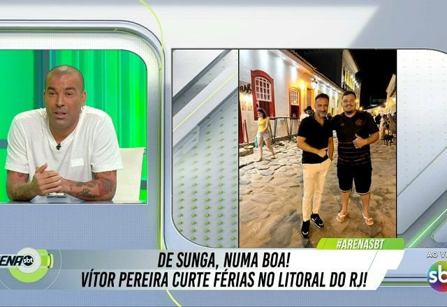 Imagem da noticia Sheik: "Dificilmente o Vítor Pereira vai fazer grande trabalho no Flamengo"
