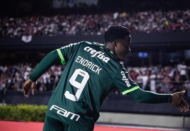 Imagem da noticia Real Madrid guarda o número 9 para Endrick, joia do Palmeiras