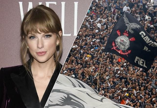 Imagem da noticia Entenda como Taylor Swift virou amuleto do Corinthians na final da Copa do Brasil
