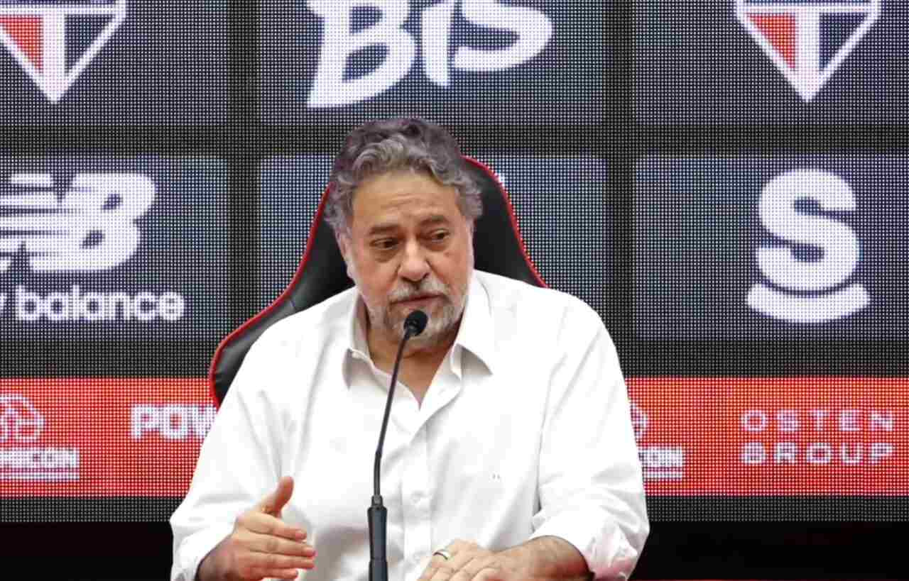 Imagem da noticia Casares divide culpa por momento do São Paulo e quer Crespo em 2026