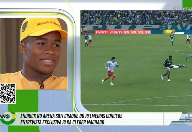 Imagem da noticia Endrick projeta futuro no Real Madrid: "Estarei feliz"