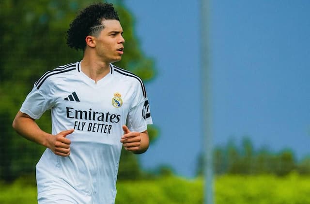 Filho de Marcelo brilha com hat-trick em jogo da base do Real Madrid Filho de Marcelo brilha com hat-trick em jogo da base do Real Madrid