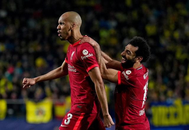 Imagem da noticia Autor do primeiro gol na virada, Fabinho exalta reação do Liverpool na Champions